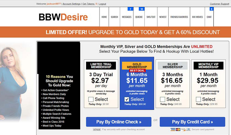 BBW Desire Review – Legit or Scam? La oss se!