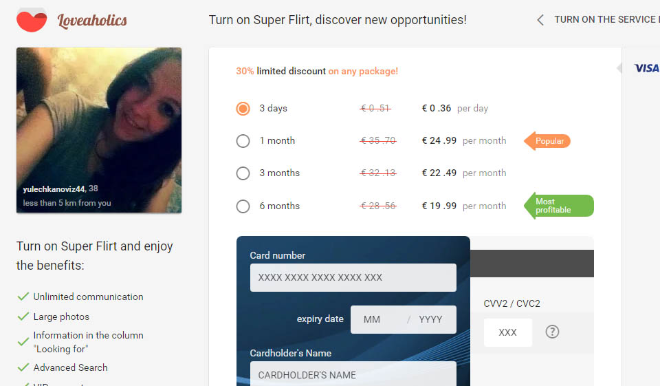 Rejestracja i profile