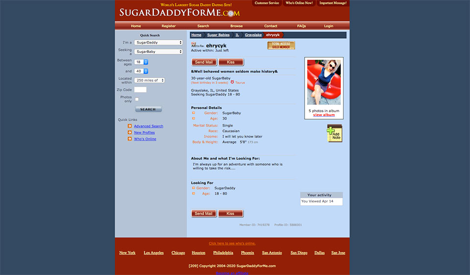 Recenze SugarDaddyForMe - co dělat a co nedělat?