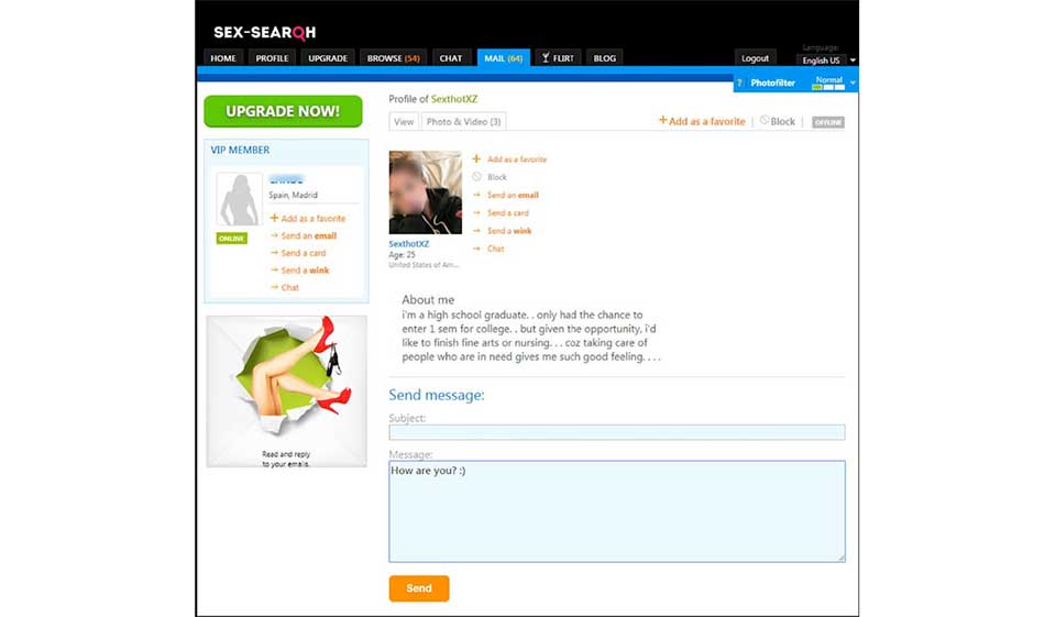 SexSearch Quality Review: En datingplattform full av svindlere?