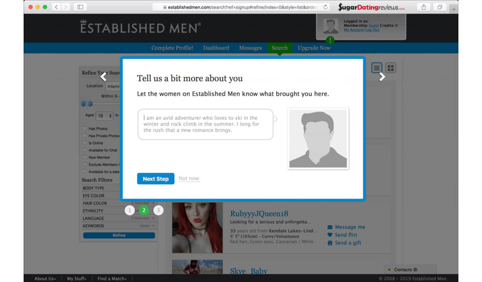 EstablishedMen Review–Legit or Scam?