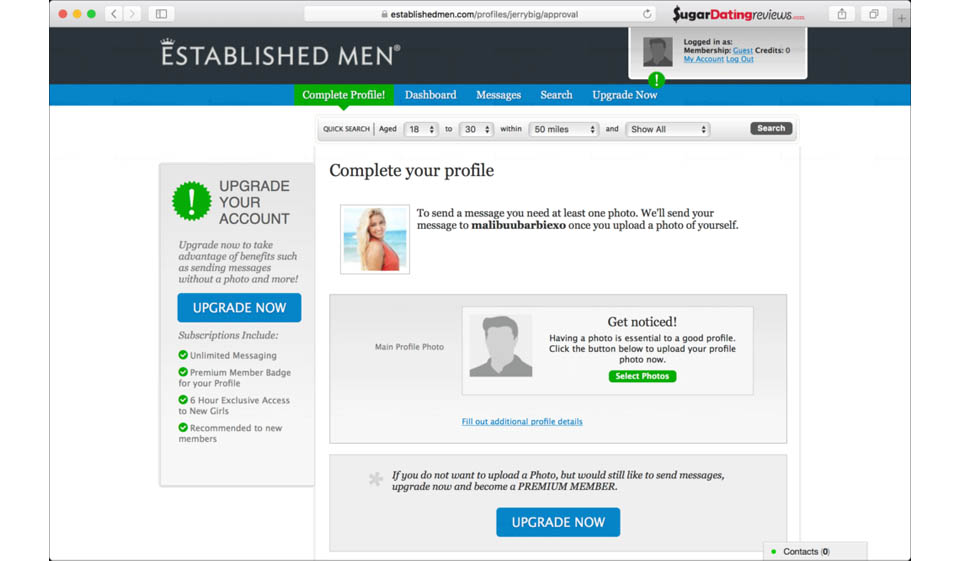 EstablishedMen Review–Legit or Scam?