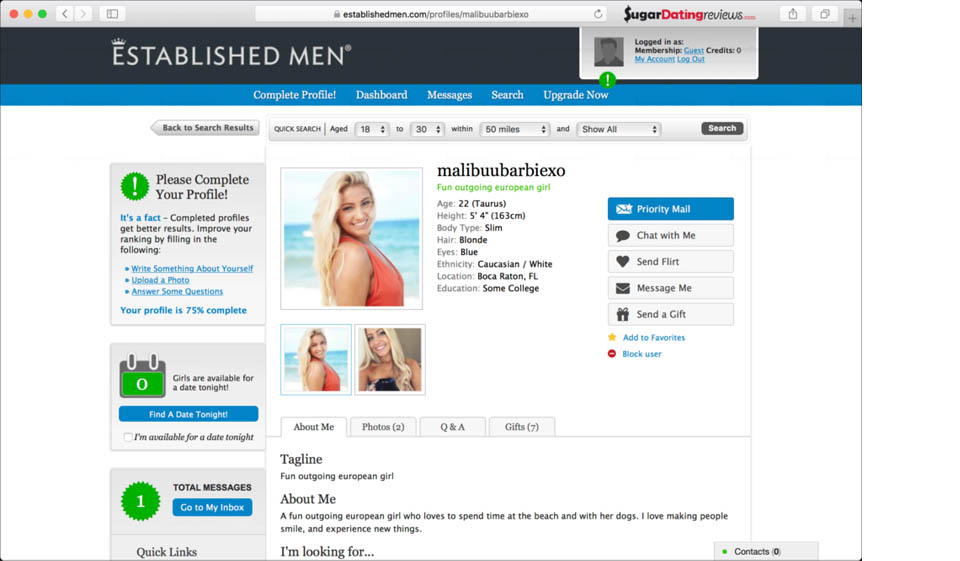 EstablishedMen Review–Legit or Scam?