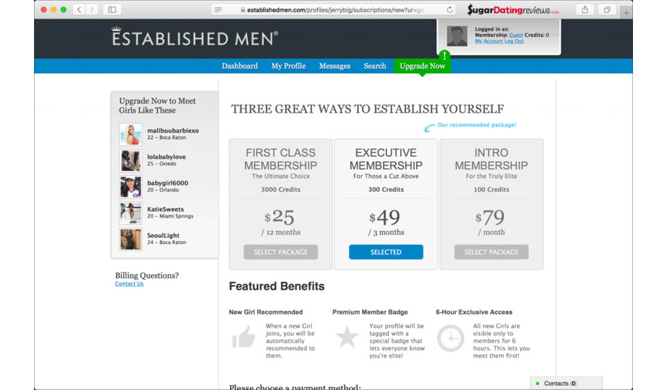 EstablishedMen Review–Legit or Scam?
