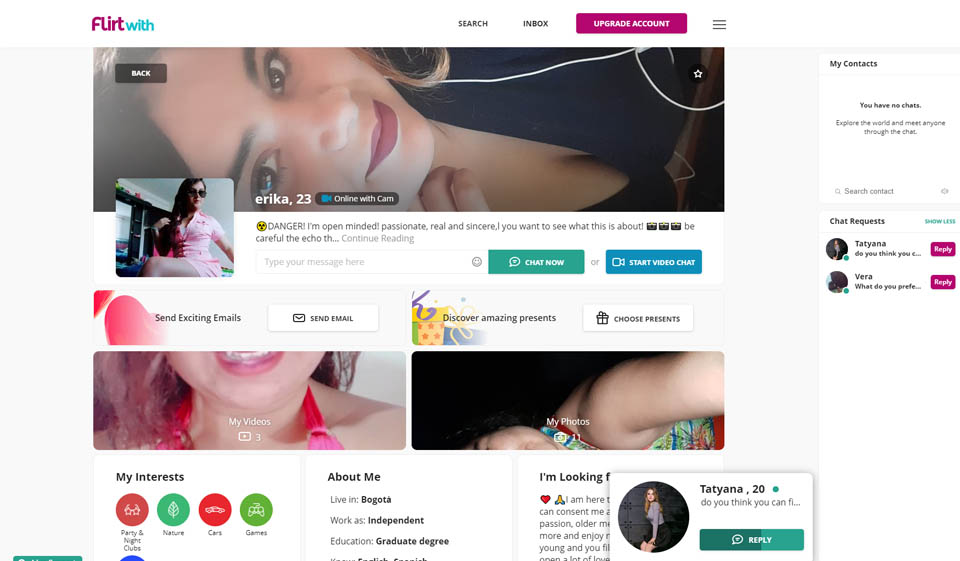 FlirtWith Review–Bu Flört Sitesi Gerçek mi Yoksa Dolandırıcılık mı?