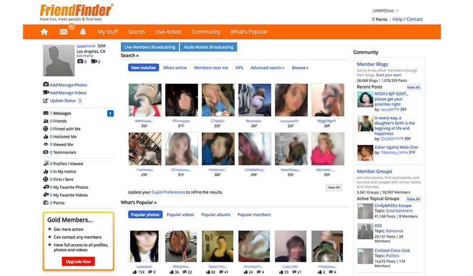 FriendFinder-anmeldelse — Legit eller svindel