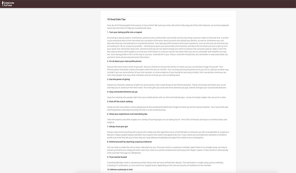 GirlsDateForFree: A Detailed Review of All Dating Platform Peculiarities