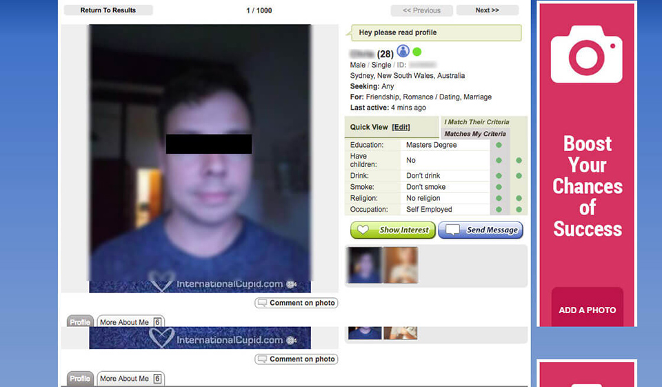 InternationalCupid Review - Legit Nó Scam