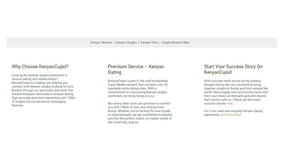 KenyanCupid Review — Meet Your Ebony Beauty with Kenyan Background