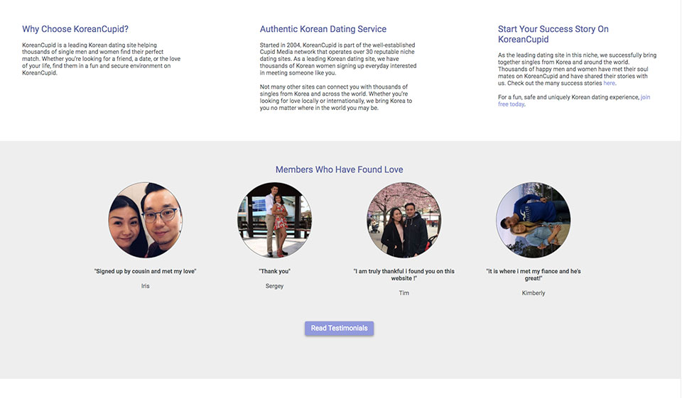 What the Key Features Does KoreanCupid Offer to Clients?