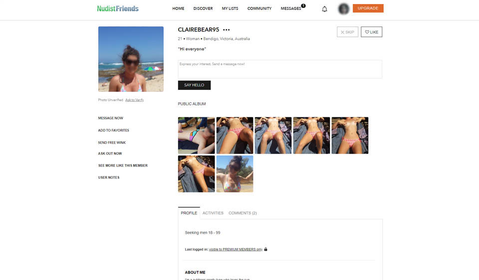 NudistFriends anmeldelse – Er plattformen pålitelig?