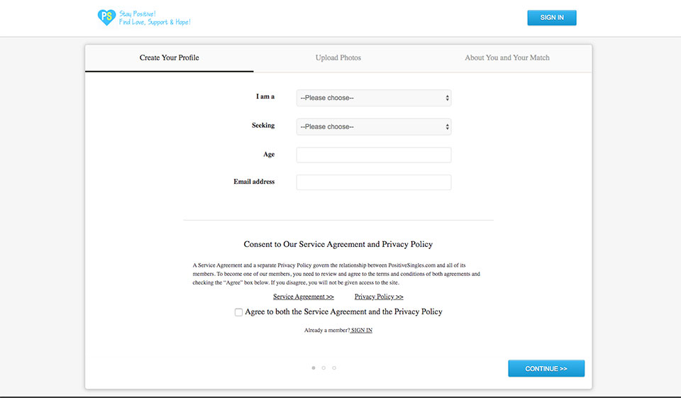 Creating an Account