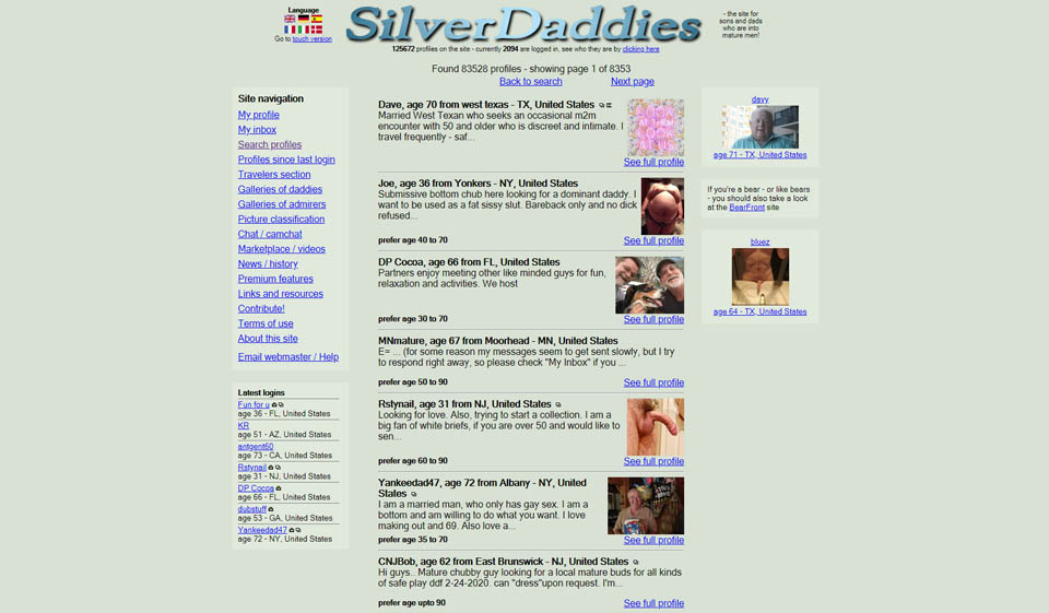Recenzja SilverDaddies – jak przydatna jest ta strona internetowa?