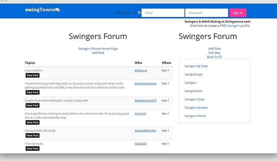 SwingTowns İnceleme - Arkadaşlık Web Sitesinde Polyamour Aşkınızı Bulun