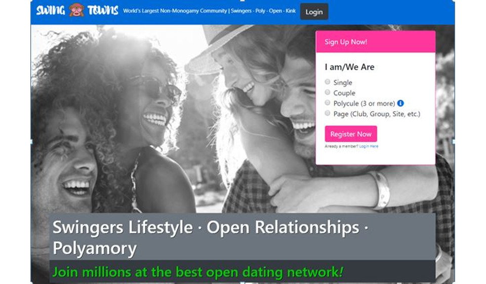 SwingTowns Review 2024  — Real Poly Dating Site or Scam?