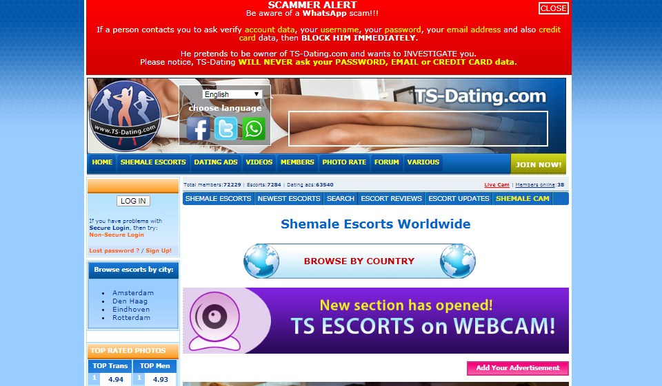 TS-Dating Review  2024  — Real Trans Dating Site or Scam?