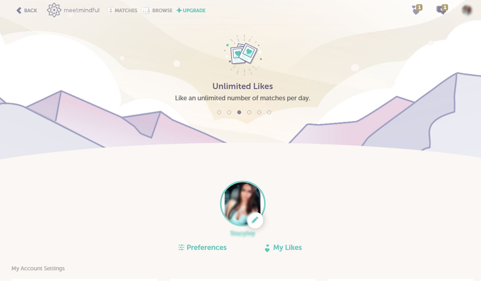 MeetMindful Brukervennlighet