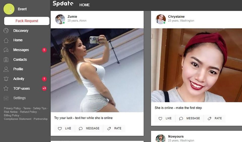 SPDate'in Temel Özellikleri