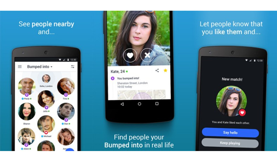 Blendr mobiele applicatie