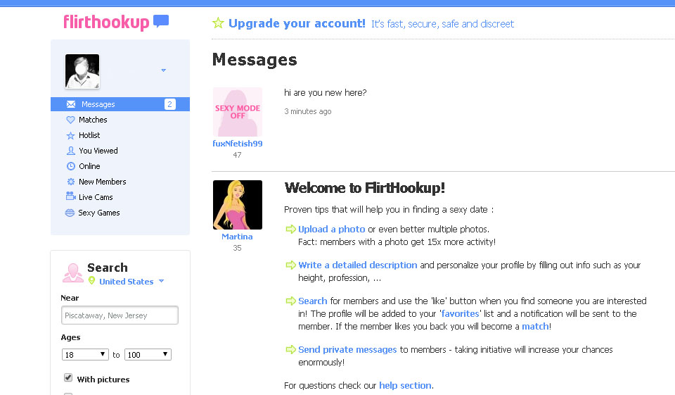 Analiza publicului FlirtHookUp