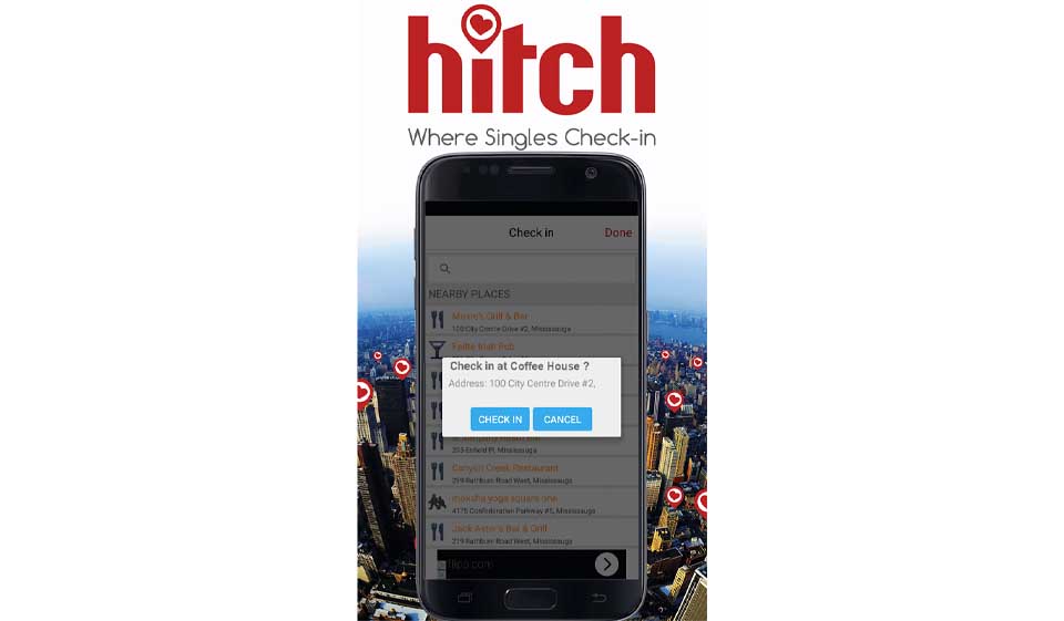 Aplikacja mobilna Hitch