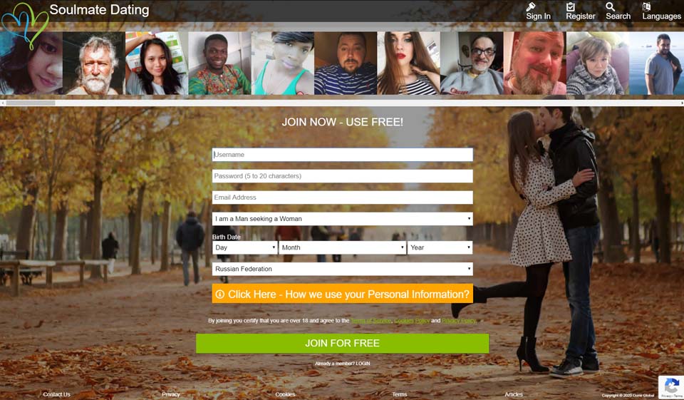 Sign-Up Process and User Profile