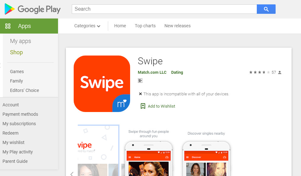 Swipe Overzicht 2024