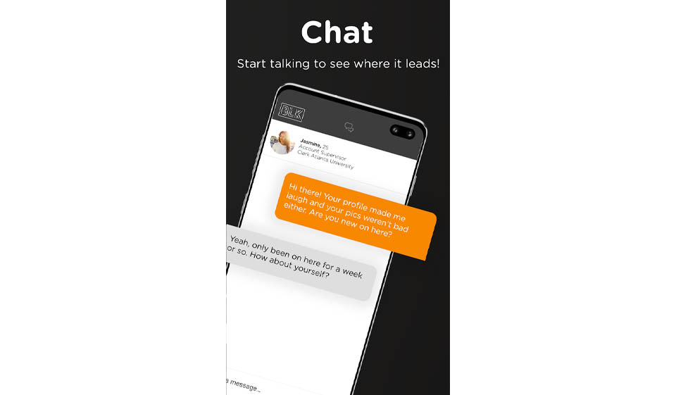 BLK chatting og matching