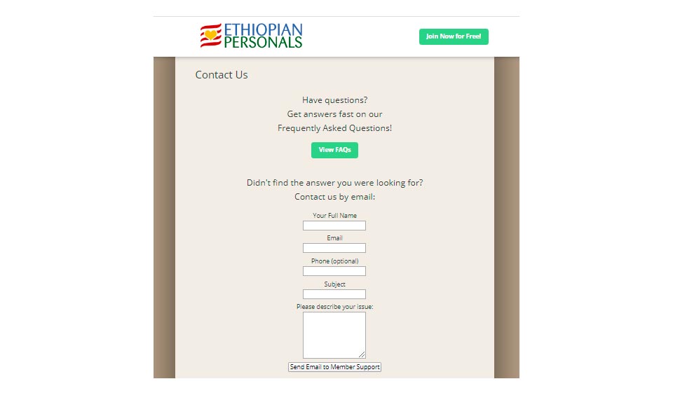 EthiopianPersonals-alternatieven en concurrenten