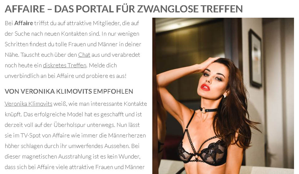 Affaire.com im Test