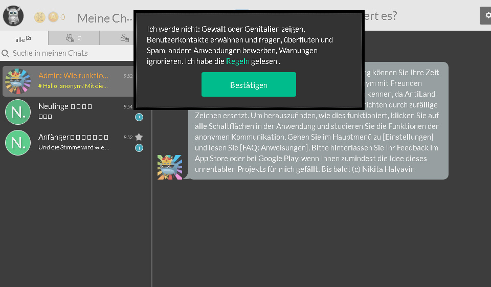 AntiChat im Test