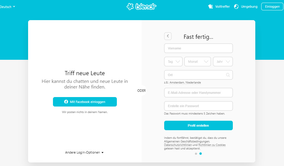 Blendr im Test