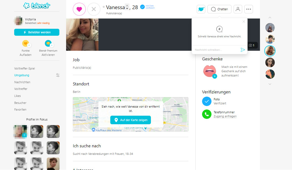 Blendr im Test