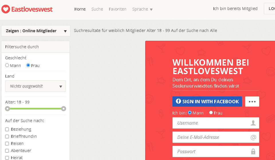 EastLovesWest Test 2024, mit Aktuelle Kosten und Erfahrungen