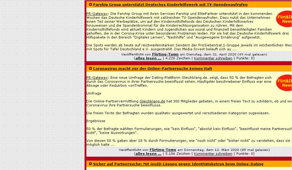 Flirttown im Test