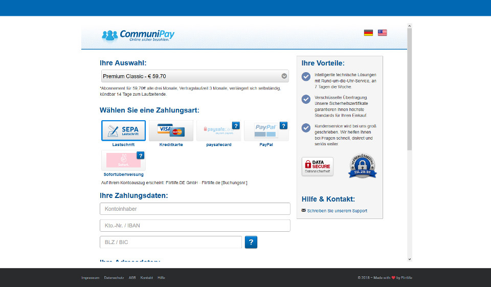 Flirtlife im Test