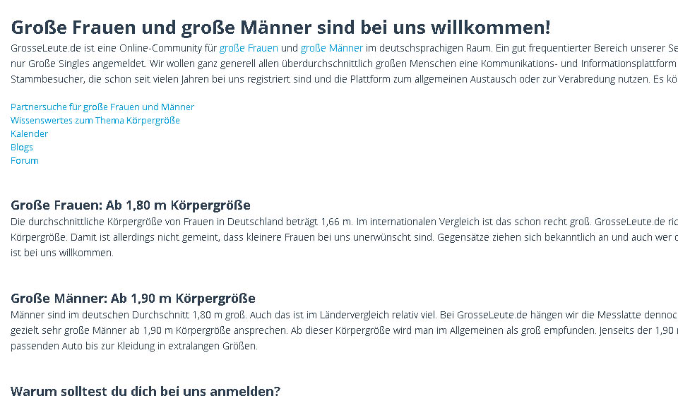 GrosseLeute im Test