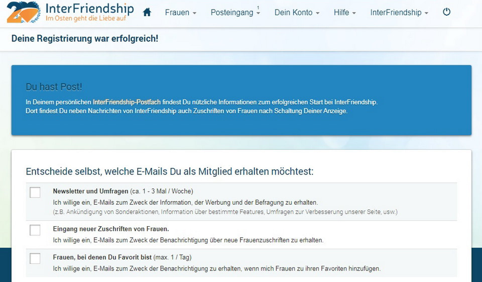 InterFriendship im Test 2024: Kosten, Users Erfahrungen