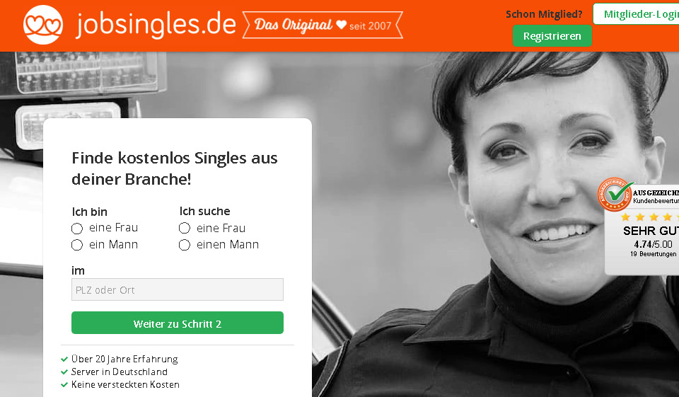 JobSingles Test 2024, mit Aktuelle Kosten und Erfahrungen