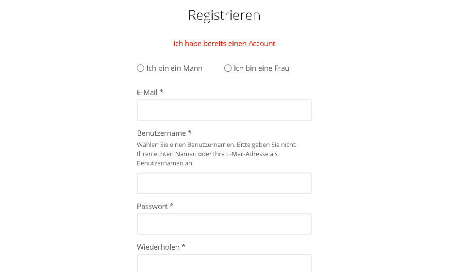 Kriterien Test