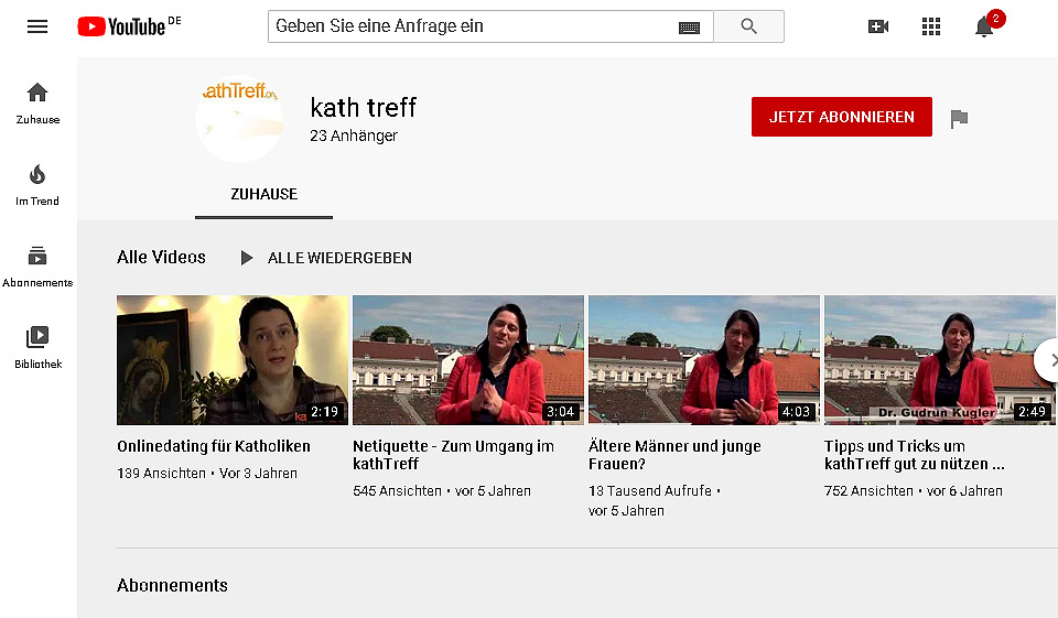 Kriterien Test