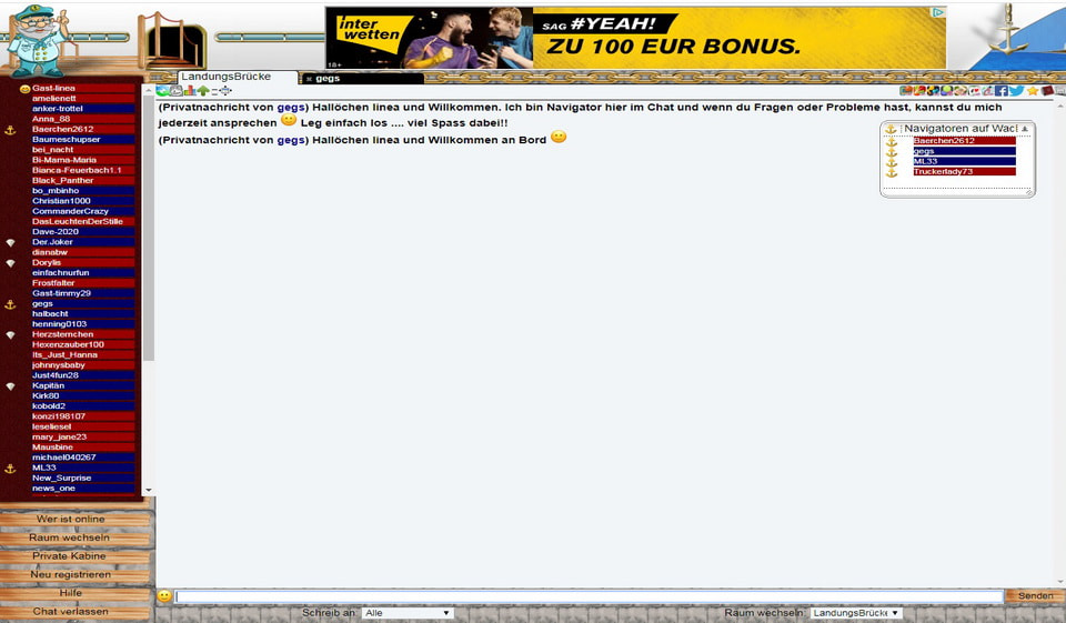 Lycos Chat im Test