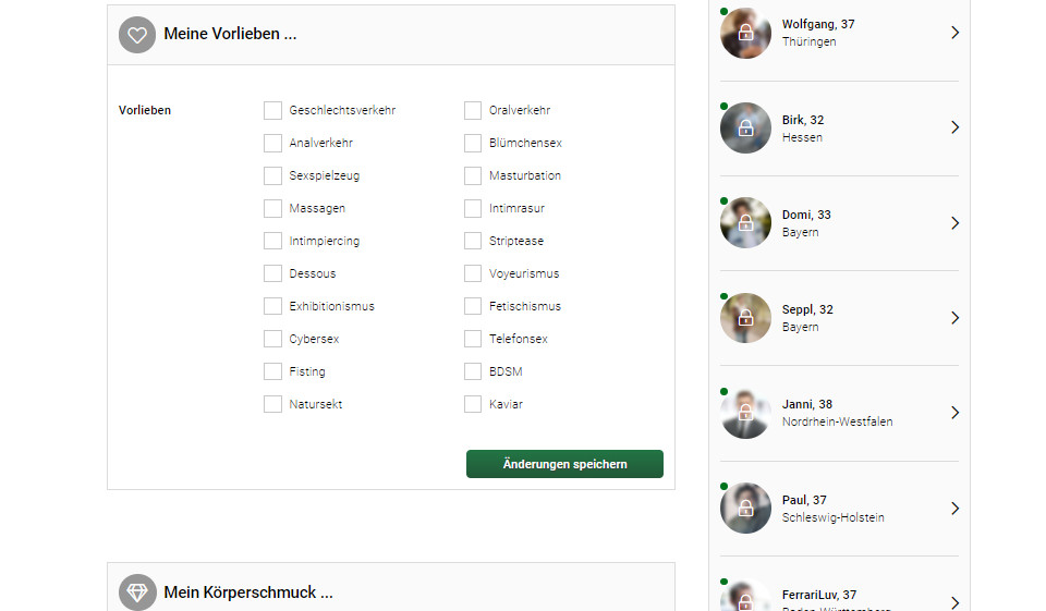 Meet2Cheat Profil bei meet to cheat
