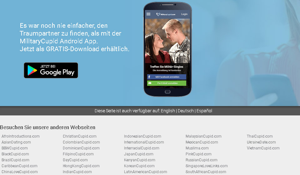Military Сupid App