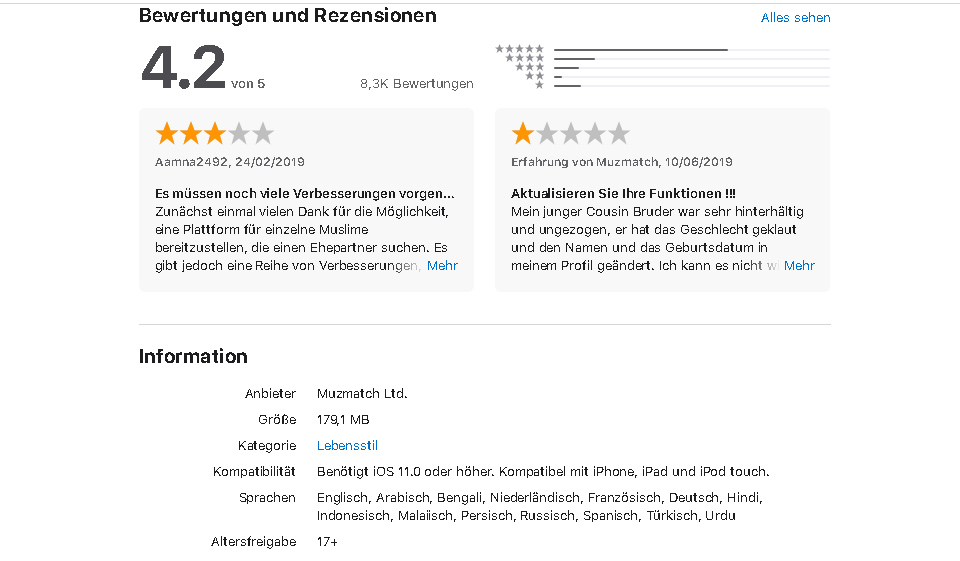 Muzmatch im Test