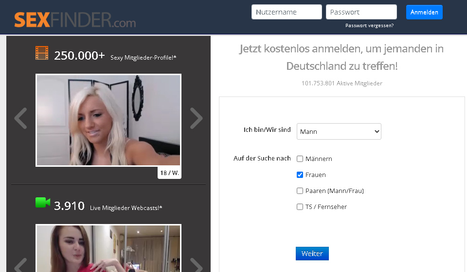 Sexfinder im Test