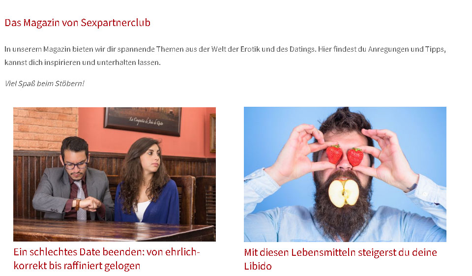 Sexpartnerclub im Test