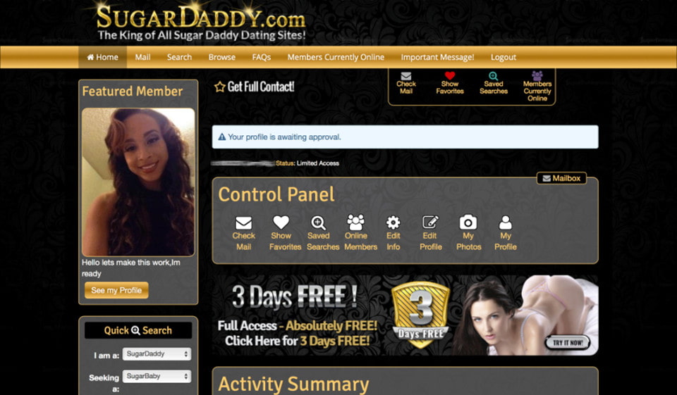 Sugardaddy im Test