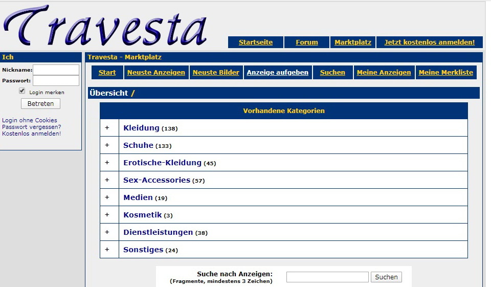 Travesta im Test