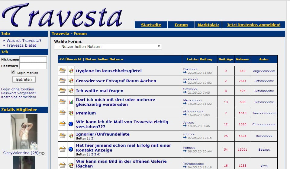 Travesta im Test